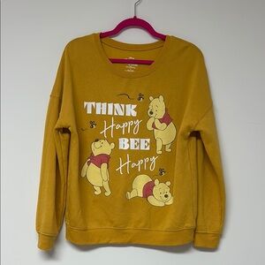 Disney Winnie the Pooh Yellow Sweatshirt